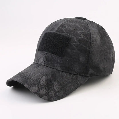 Tactical Camo Baseball Cap – Adjustable Unisex Hat