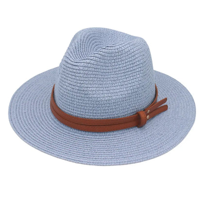 Panama Straw Sun Hat – Unisex Wide Brim Beach Hat