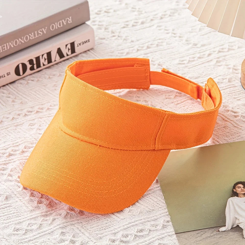 Adjustable Sun Visor Cap – Breathable Outdoor Sports Hat