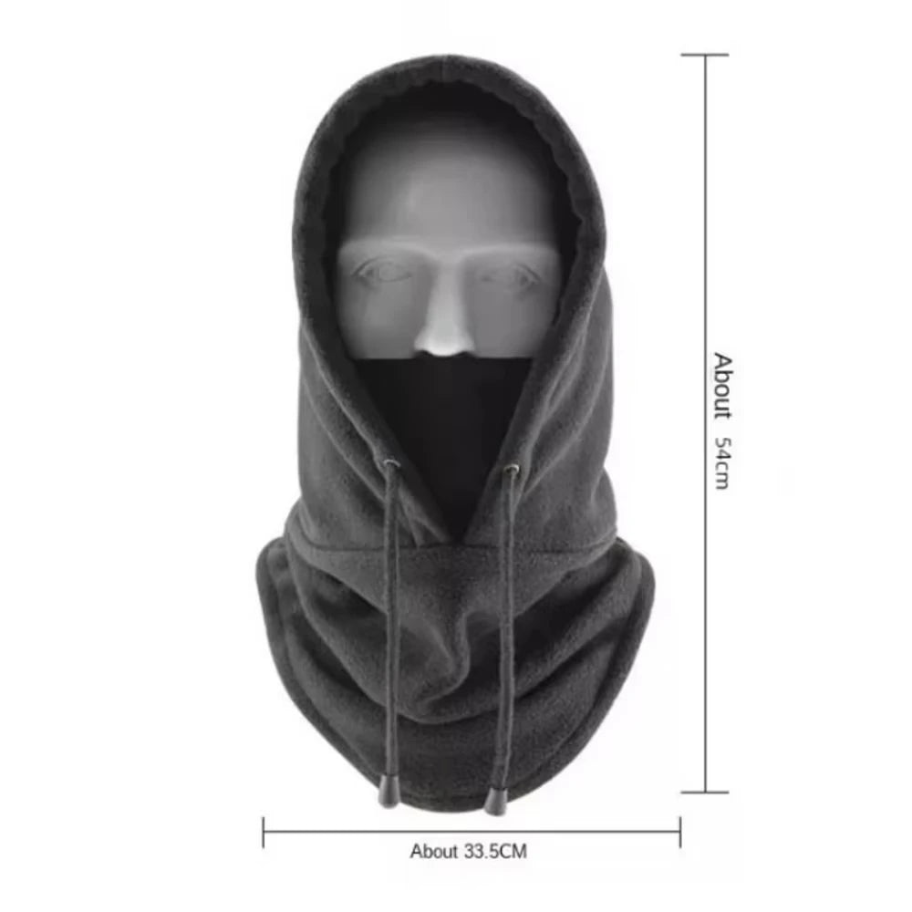 Fleece Balaclava Hood – Windproof Winter Ski Cycling Face Mask