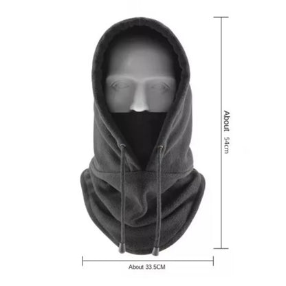 Fleece Balaclava Hood – Windproof Winter Ski Cycling Face Mask