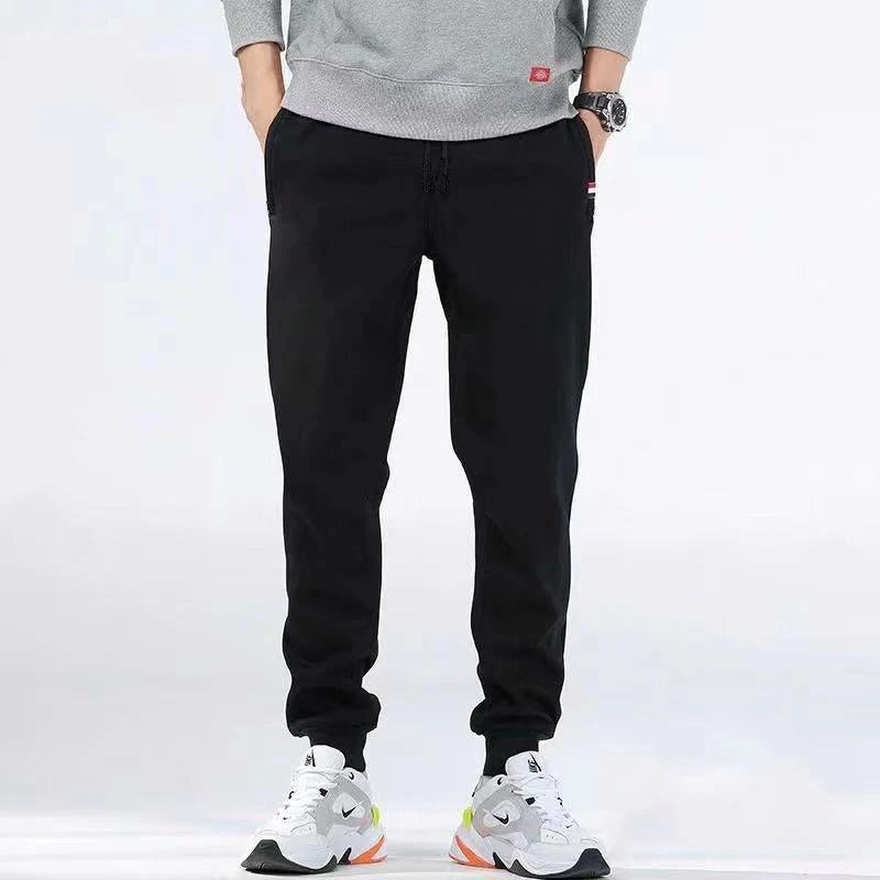 Men's Fleece-Lined Winter Sweatpants – Warm Lambswool Joggers