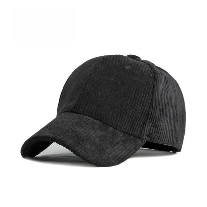 Unisex Adjustable Baseball Cap – Solid Retro Snapback Hat for Men & Women