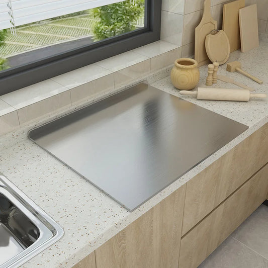 Stainless Steel Cutting Board 60x40cm – Large Kitchen Chopping Board