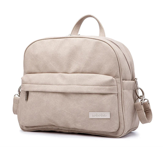Soboba Waterproof Diaper Backpack – Stylish Multi-Function Nappy Changing Bag