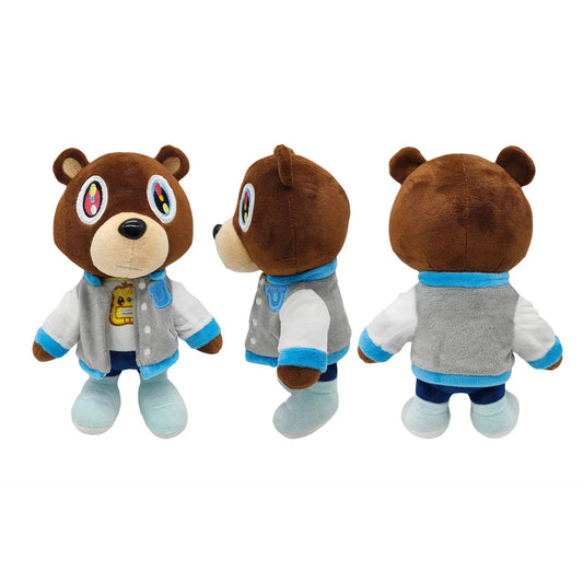 Graduation Bear Plush Toy – Kawaii Dropout Teddy Stuffed Doll 26cm