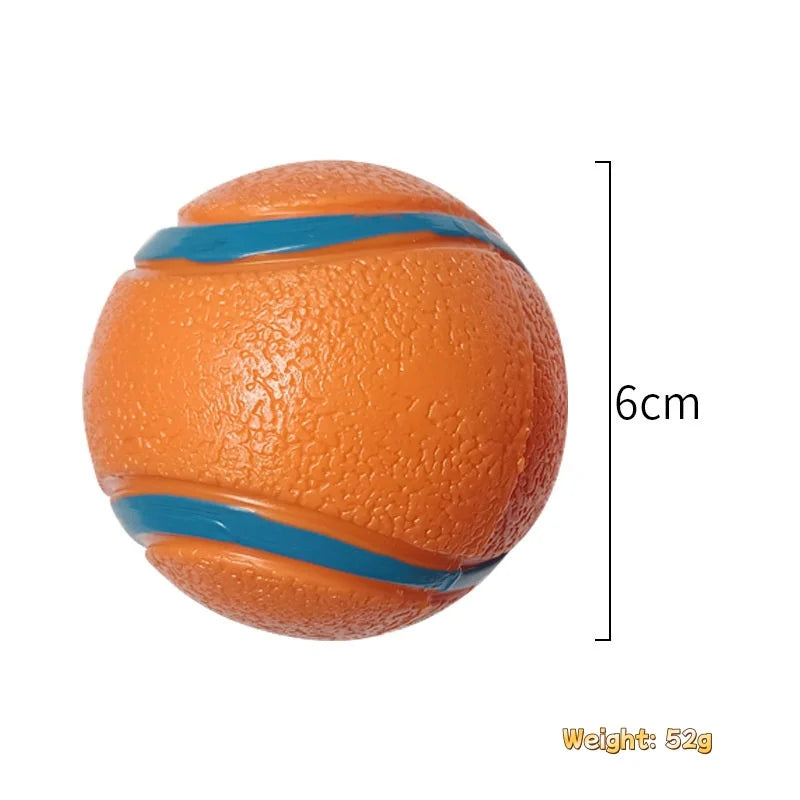 Tough Dog Chew Ball Toy – Elastic Fetch Ball for All Sizes
