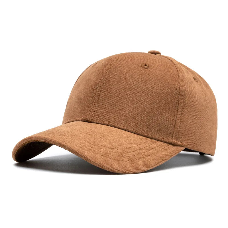 Unisex Adjustable Baseball Cap – Solid Retro Snapback Hat for Men & Women