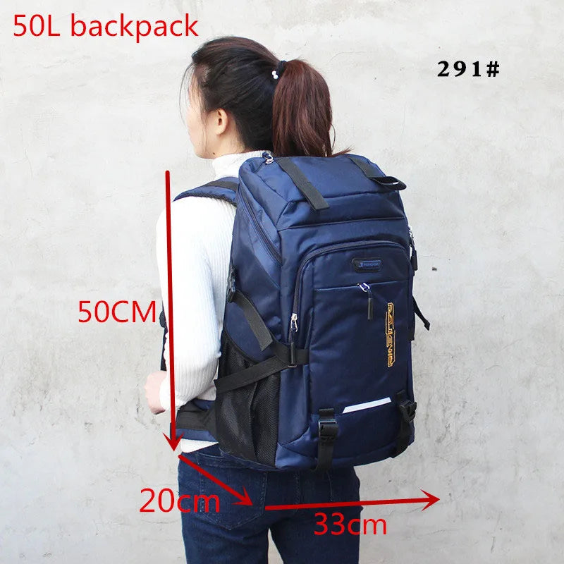 Outdoor Hiking Backpack 50L & 80L – Camping Travel Rucksack
