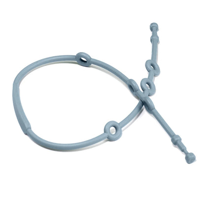 Silicone Baby Pacifier Clip – Adjustable Teething Chain & Dummy Holder