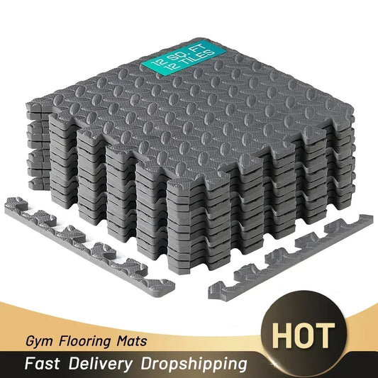 EVA Foam Interlocking Floor Tiles – Home Gym Mat