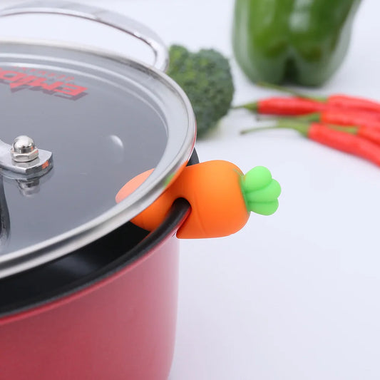 Silicone Pot Lid Lifter – Anti-Overflow Kitchen Tool