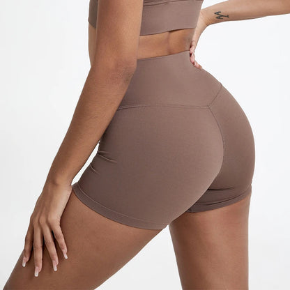 High-Waist Biker Shorts for Women – Butt-Lifting Slim Fit