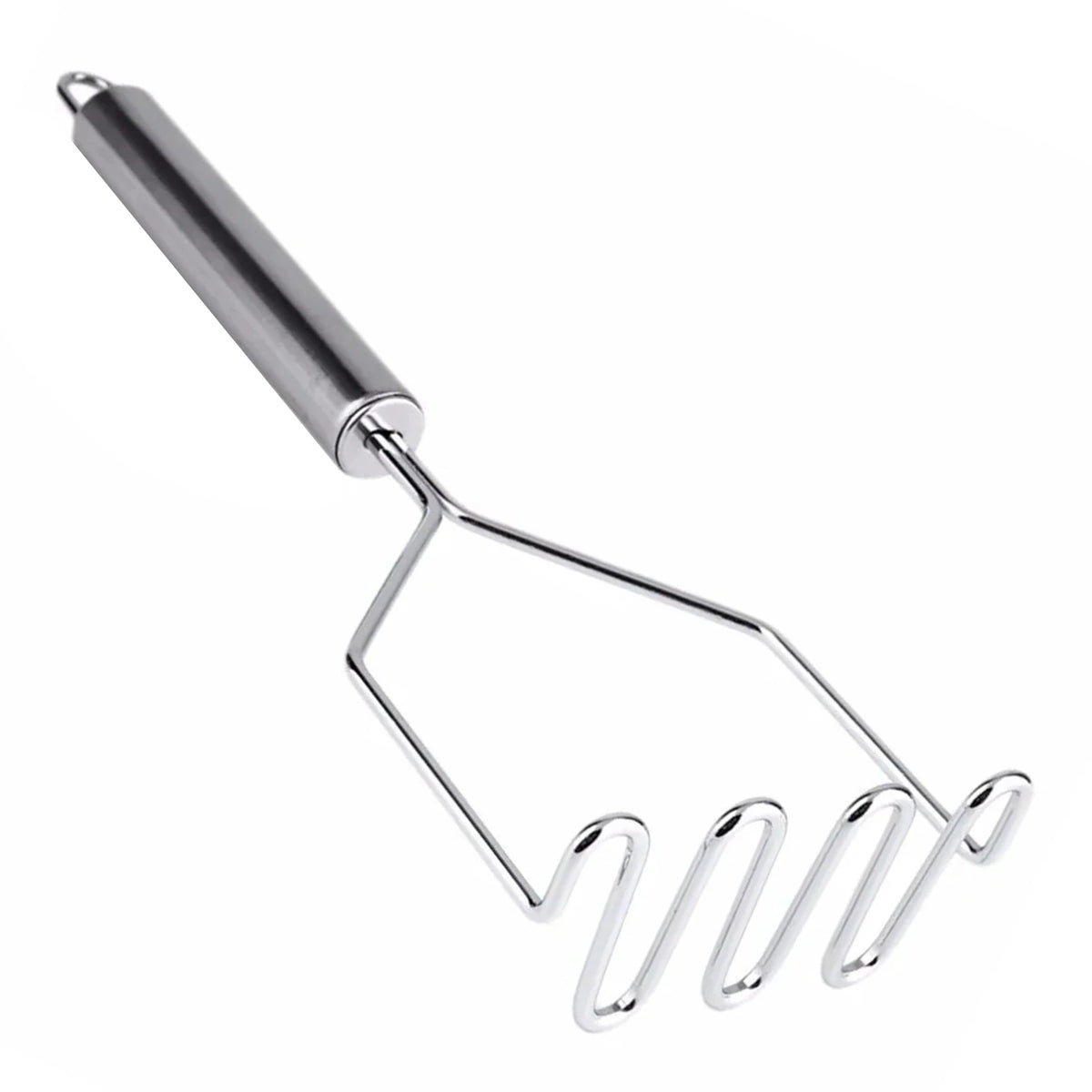 Stainless Steel Potato Masher – Manual Food Press Tool