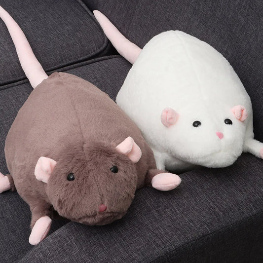 Cute Mouse Plush Toy – Soft Stuffed Rat Animal Doll