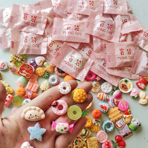 Mini Food Blind Box Figurines – Cute Kitchen Decor & Party Favors