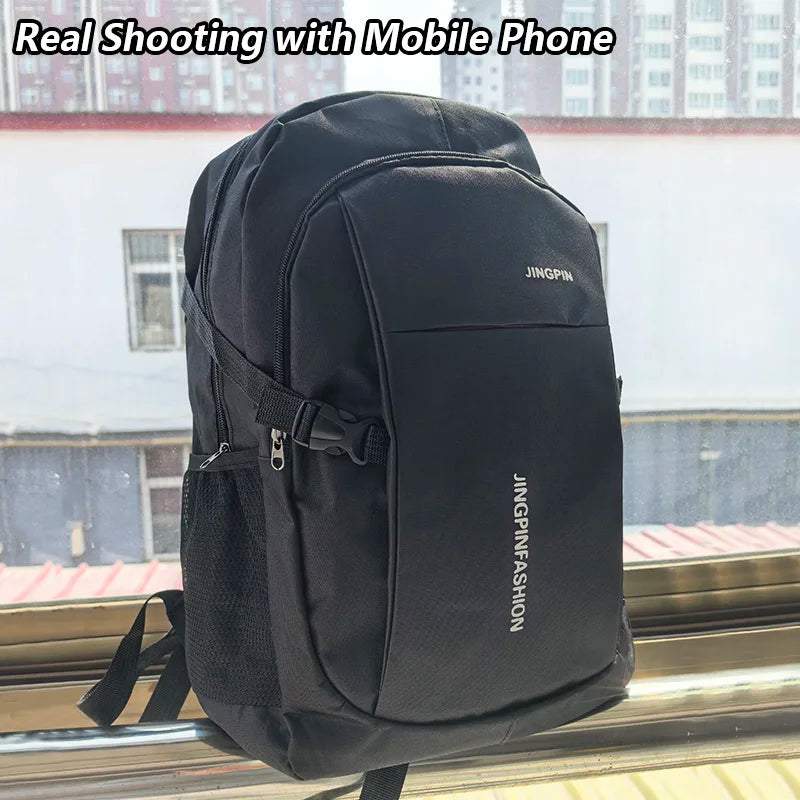 Waterproof Oxford Men's Backpack – Business Laptop & Travel Rucksack