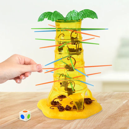 Monkey Drop Down Tabletop Game Kids Intelligence Toy Multiplayer