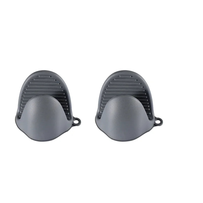 Silicone Oven Mitts 2pcs – Heat-Resistant Pot Holder Clips