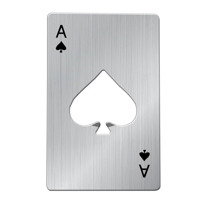 Credit Card Bottle Opener – Poker Playing Card Design