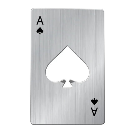 Credit Card Bottle Opener – Poker Playing Card Design