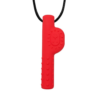 Silicone Chew Necklace – Sensory Teether Pendant for Kids Oral Motor Chewing