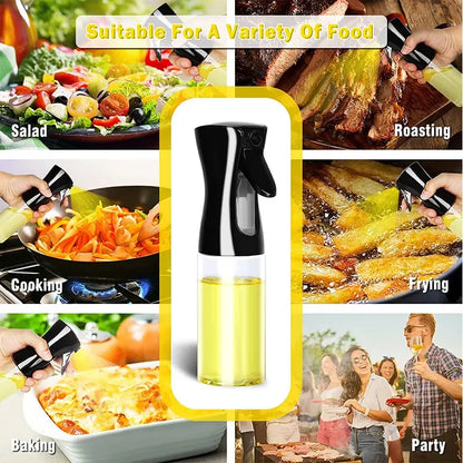 Oil Spray Bottle for Cooking, BBQ & Baking – Multiple Sizes