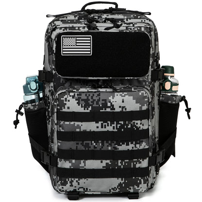 45L Tactical Backpack – MOLLE Military Rucksack for Hiking & Outdoor