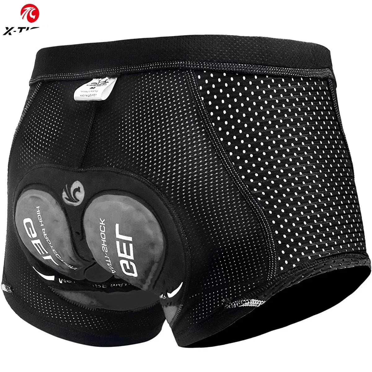 5D Gel Pad Men's Cycling Underwear Shorts – Breathable Bike Underpants