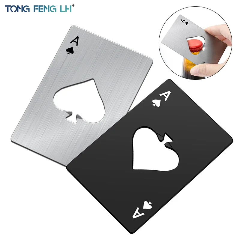 Credit Card Bottle Opener – Poker Playing Card Design