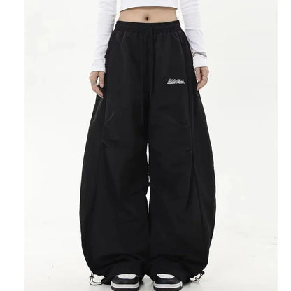 Parachute Pants Women – Y2K Baggy Wide Leg Joggers