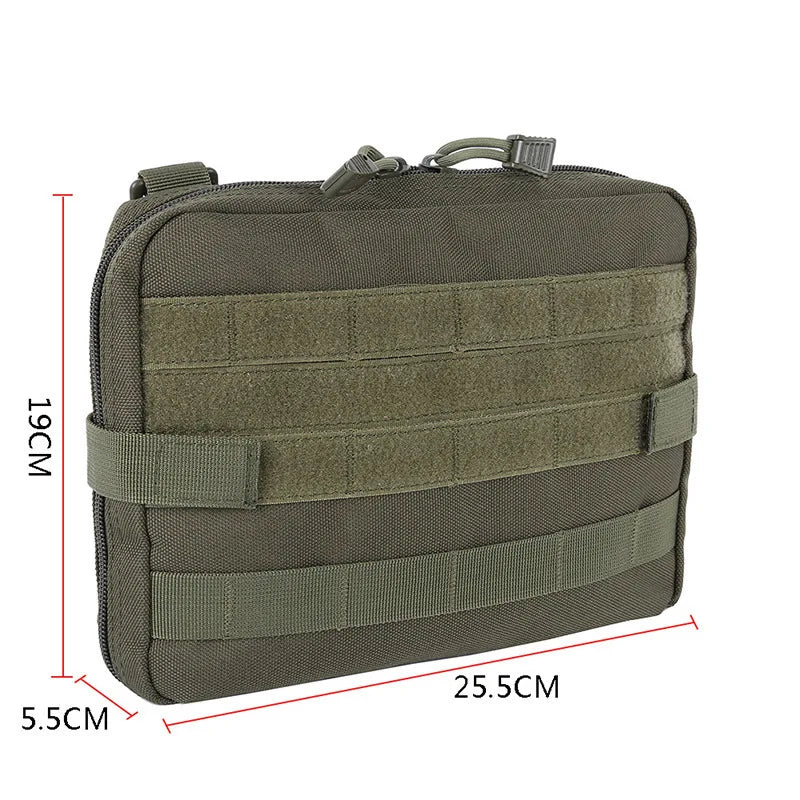 Tactical MOLLE Medical Pouch – EMT Emergency Utility Bag