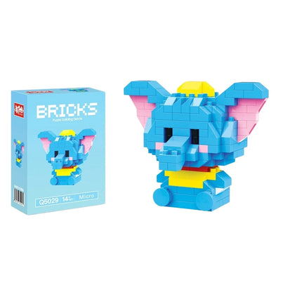 Cute Cartoon Mini Building Blocks Set – Disney & Sanrio Character Bricks