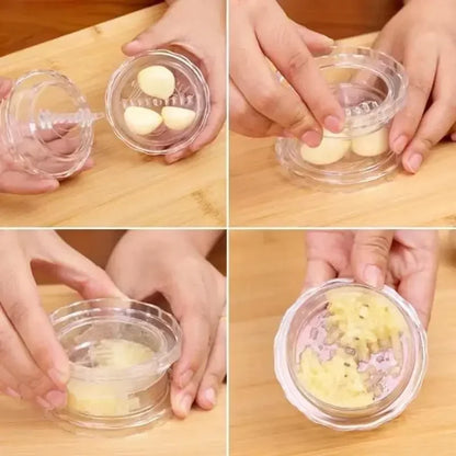 Garlic Crusher Manual Roll Press – Multifunctional Kitchen Chopper