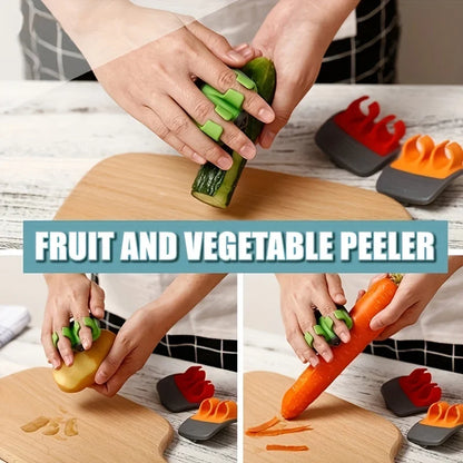 Non-Slip Vegetable Peeler with Sharp Blade