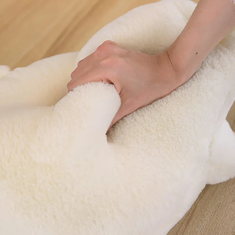 Giant Goose Plush Pillow – Soft Stuffed Duck Body Cushion