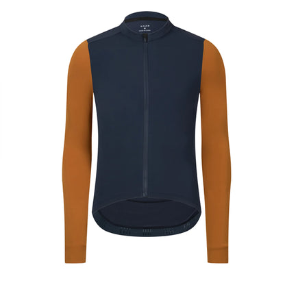 Winter Thermal Fleece Cycling Jersey Men – Long Sleeve MTB Top