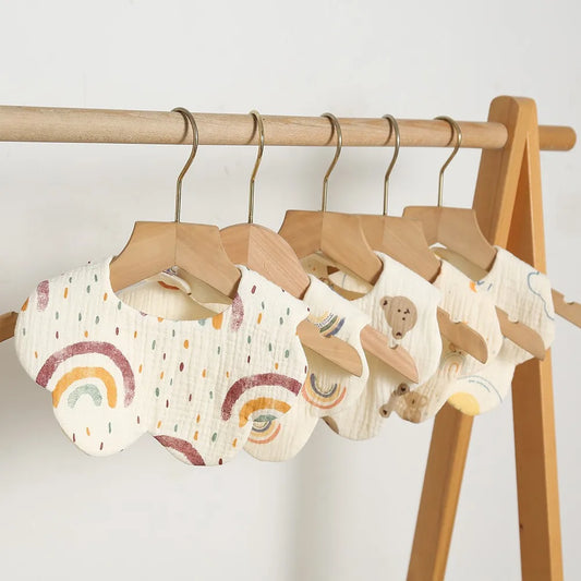 Baby Bibs & Burp Cloths Soft Cotton Drool Bandana for Newborns