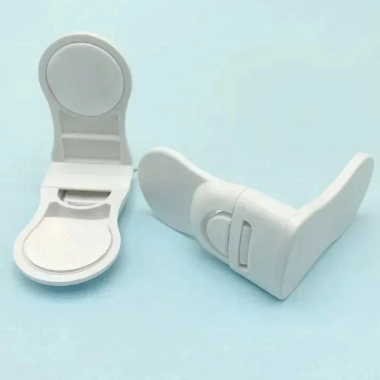Cabinet & Drawer Safety Locks – Anti-Pinch Child Proof Latches (5pcs)