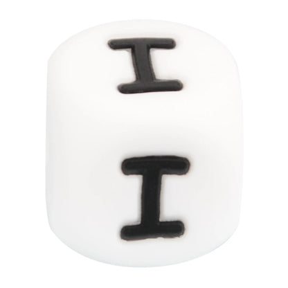 Silicone Alphabet Letter Beads 12mm – 40pcs Food Grade Teething