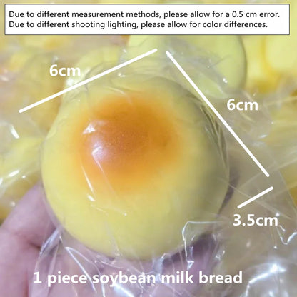 Squishy Milk Bread Stress Relief Toy – Slow Rising Fidget Squeeze Ball