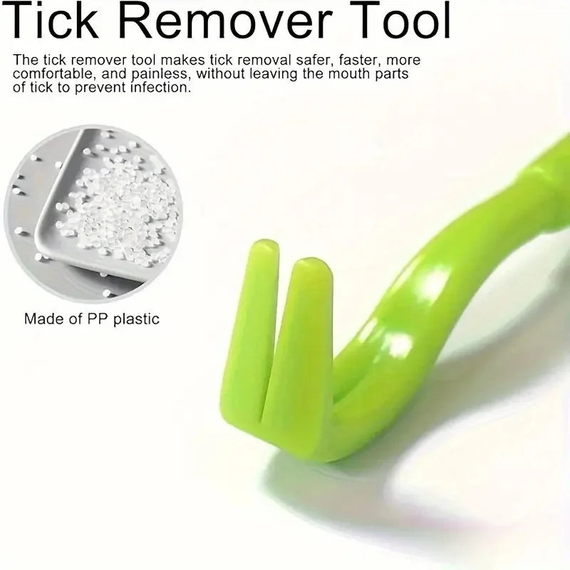Tick Remover Tool Set for Dogs & Cats - Flea & Louse Extractor