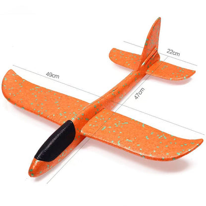 Foam Glider Airplane Toy for Kids – Hand Throw EPP Plane