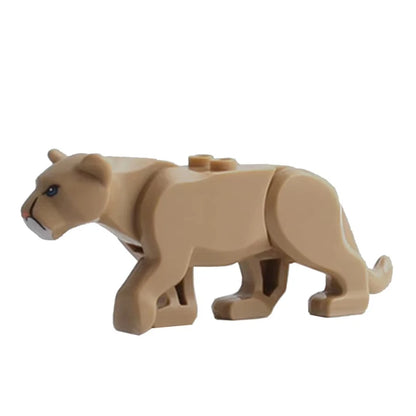 Animal Building Block Mini Figures – MOC Zoo & Farm Creatures Set for Kids