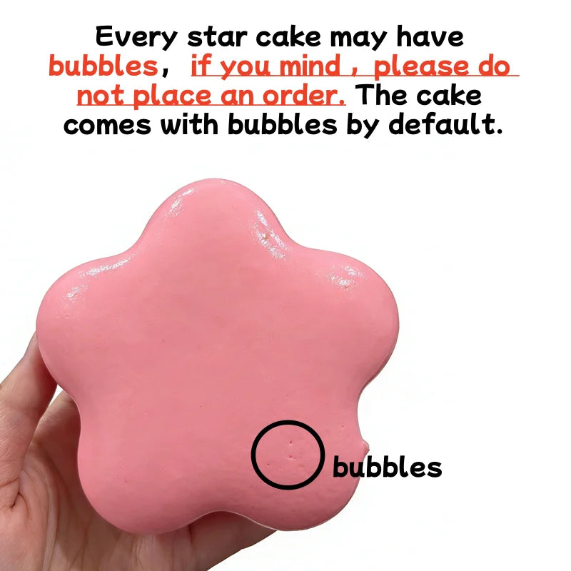 Squishy Star Fidget Toy – Slow Rising Stress Relief Squeeze Ball