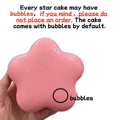 Squishy Star Fidget Toy – Slow Rising Stress Relief Squeeze Ball