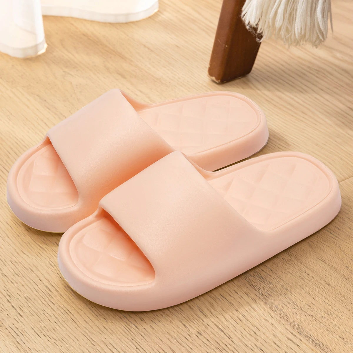 Men's Cloud Slide Sandals – Soft Non-Slip Indoor Outdoor Slippers