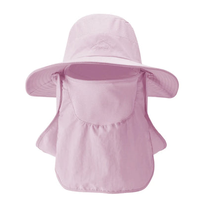 Outdoor Sun Hat with Neck Flap – Wide Brim Fishing Hat