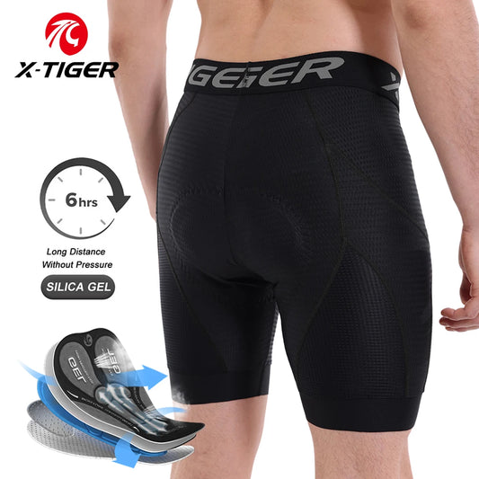 X-Tiger Cycling Underwear Shorts – Gel Pad & Breathable Mesh