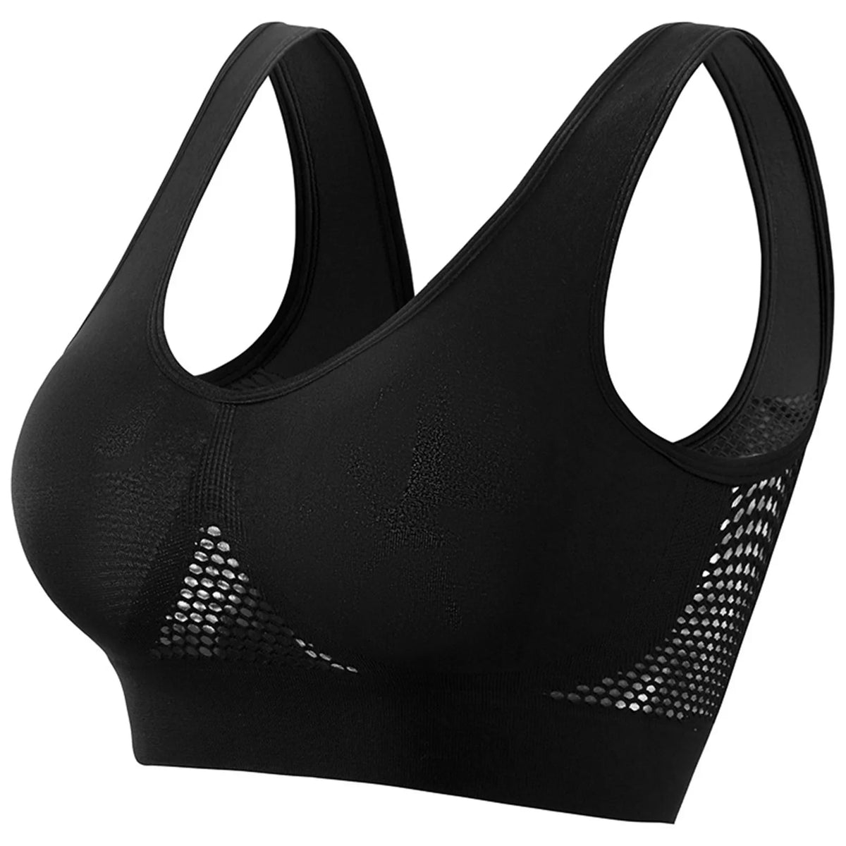 Seamless Sports Bra for Women – High Support, Shockproof, Breathable